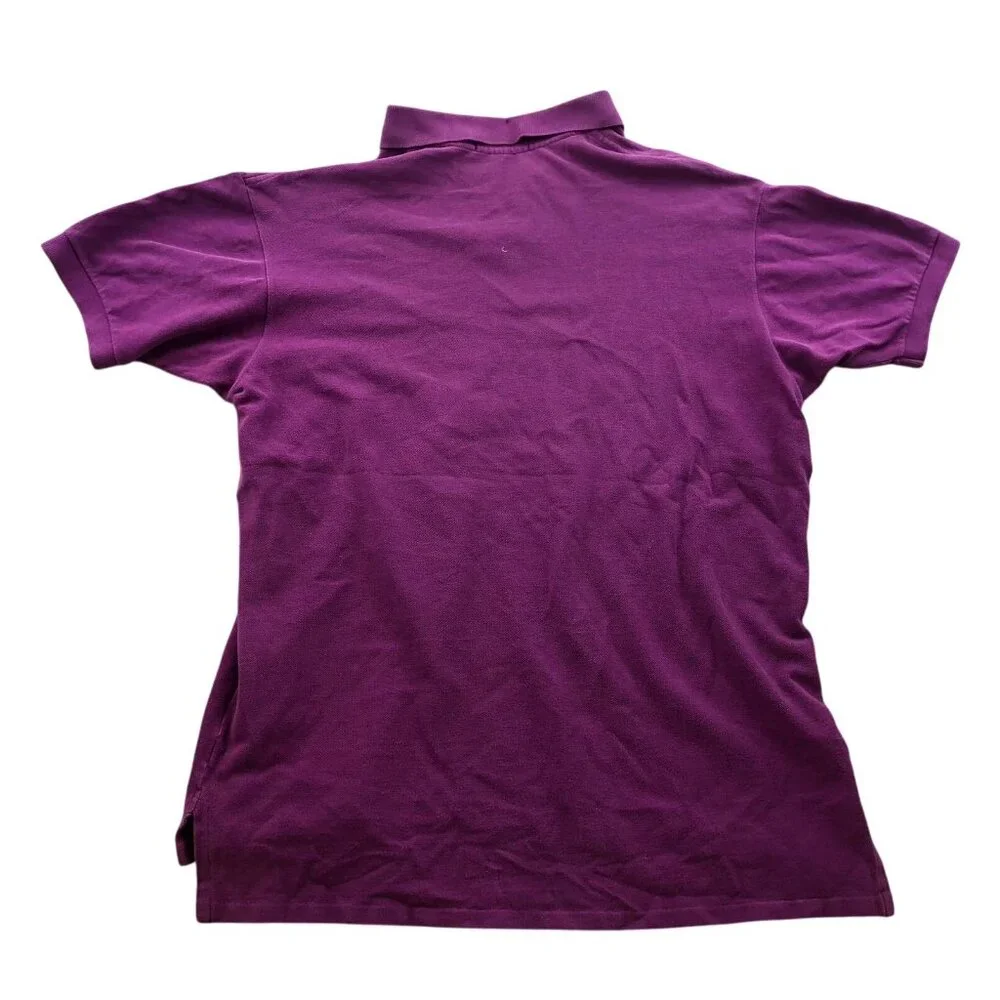 Polo Ralph Lauren Mens Polo Shirt Large Short Sleeve Purple Classic Casual
